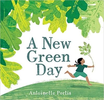 Book cover for A New Green Day as an example of poetry books for kids