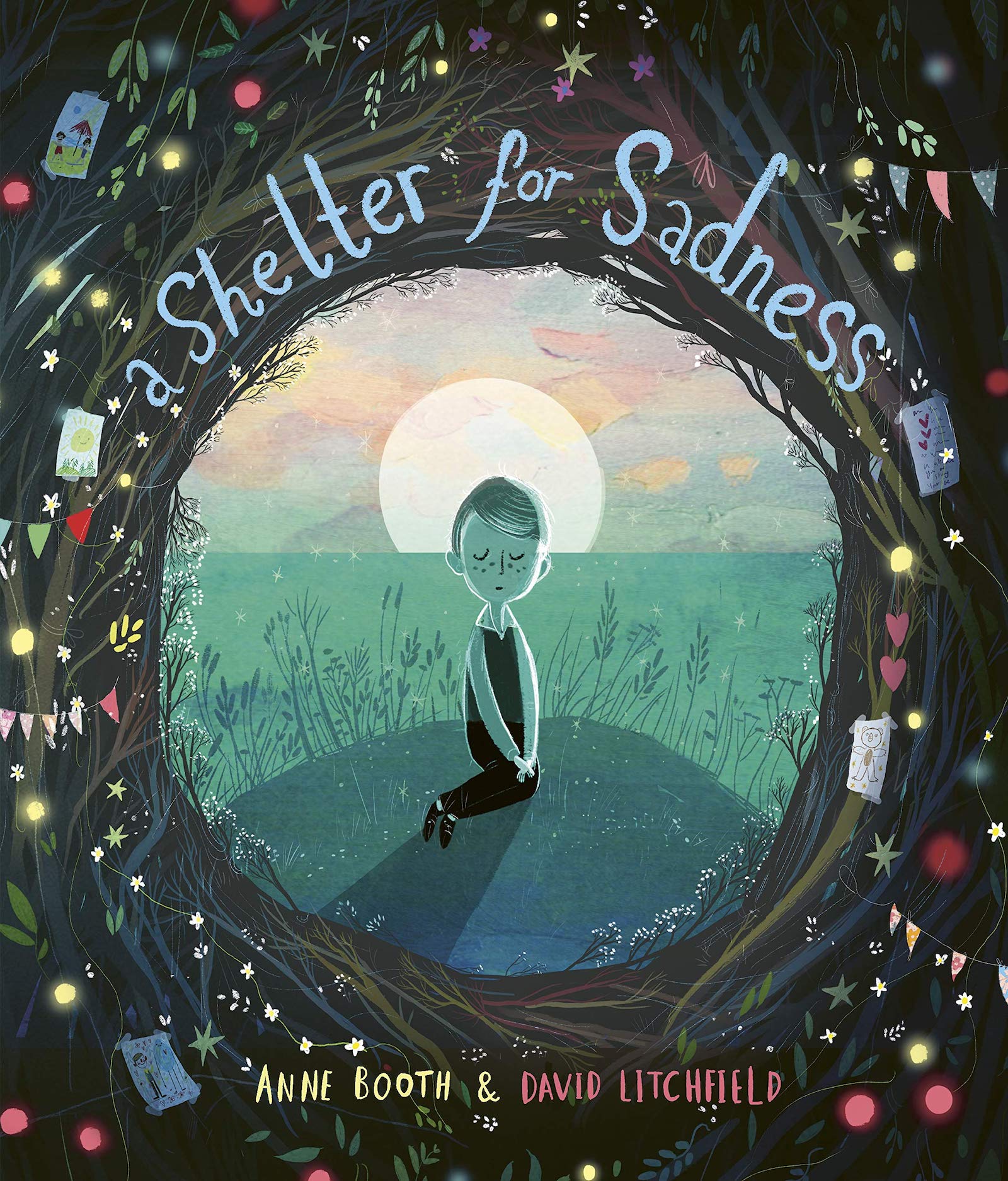 A Shelter for Sadness book cover -- books about sadness
