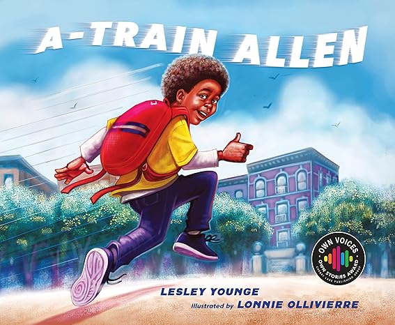 Book cover for A-Train Allen as an example of mentor texts for personal narrative writing