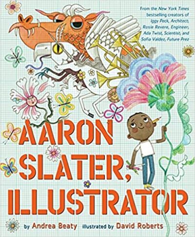 Book cover for Aaron Slater, Illustrator as an example of social skills books for kids