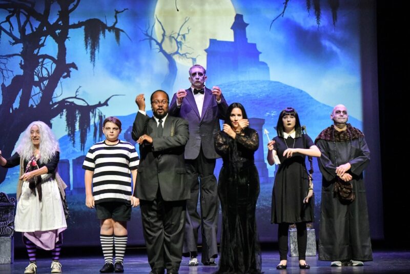 Addams family cast