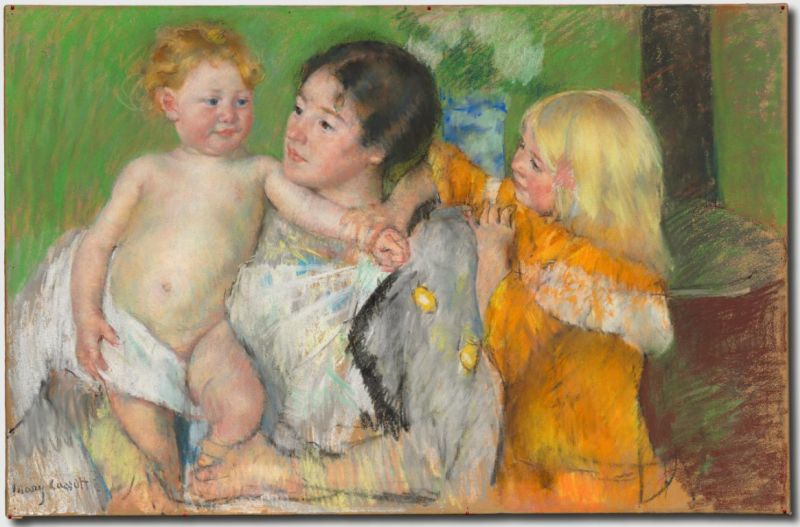 After the Bath (Mary Cassatt)