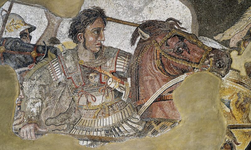 mosaic of alexander the great 