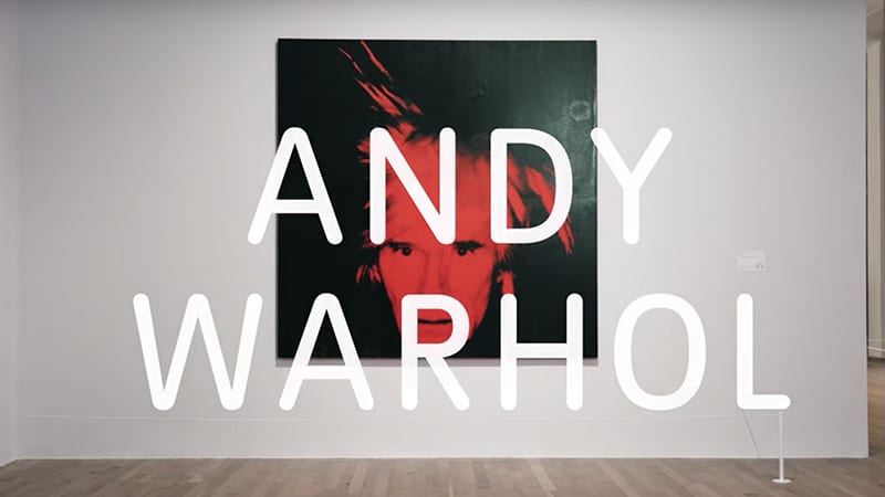 Tate Modern: Andy Warhol Exhibit -- art museum virtual field trips