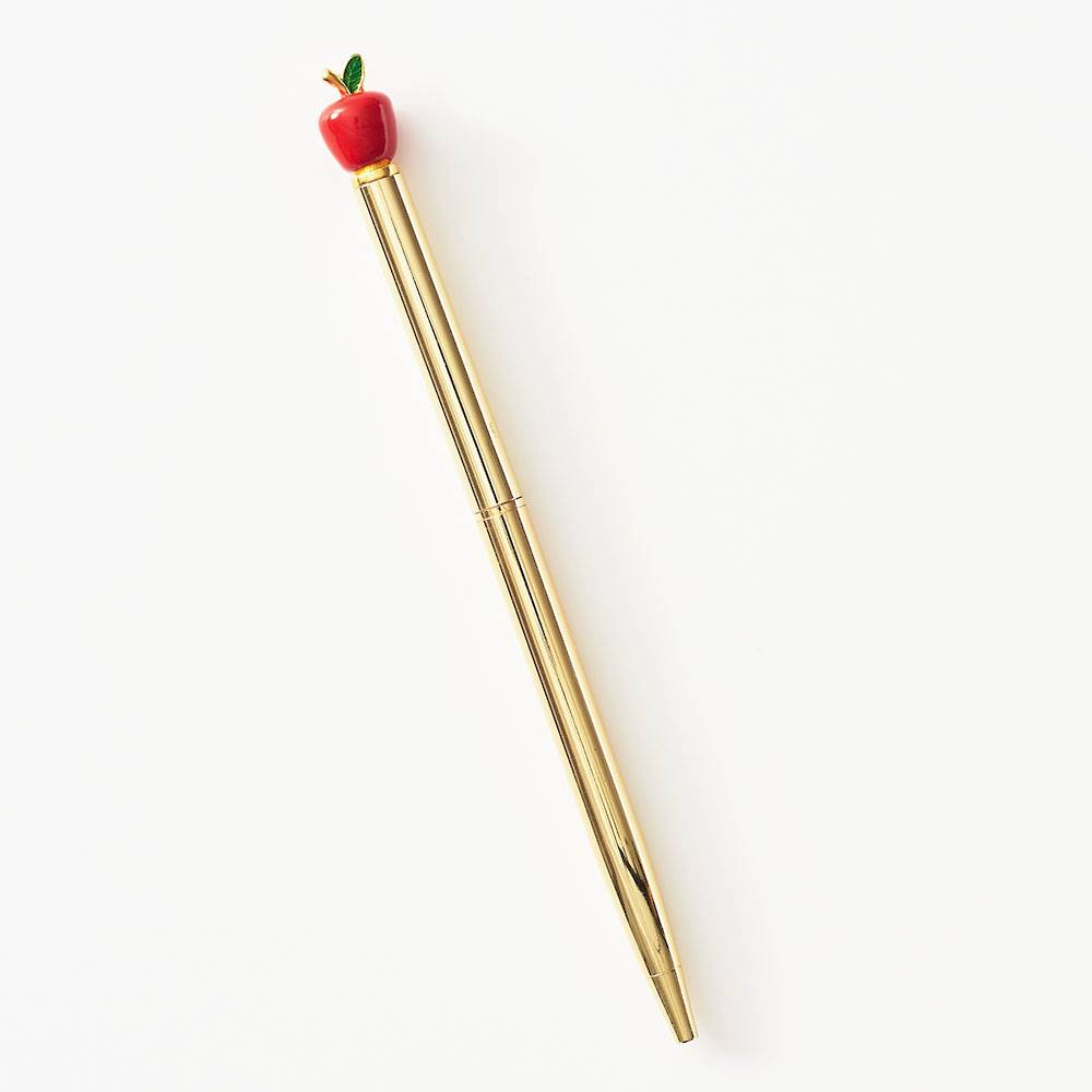 Cute school supplies apple pen