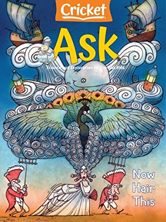 Cover for Ask Magazine as an example of best science magazines for kids