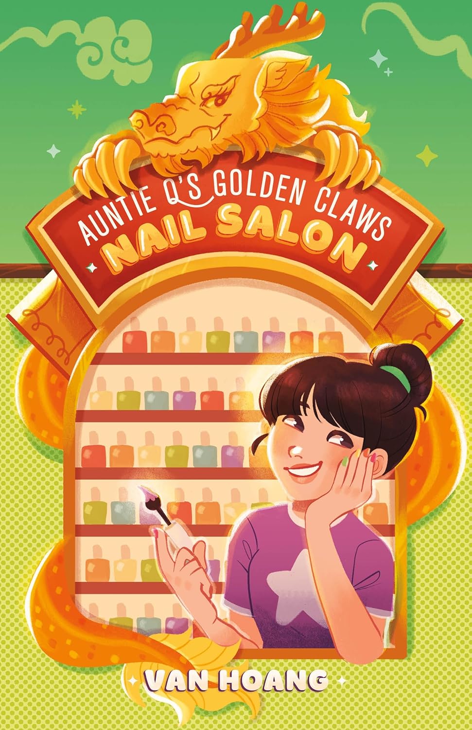 Auntie Q’s Golden Claws Nail Salon Auntie Q’s Golden Claws Nail Salon book cover