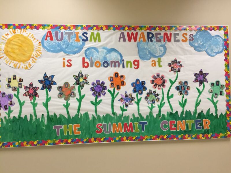 Autism Awareness Month April bulletin board