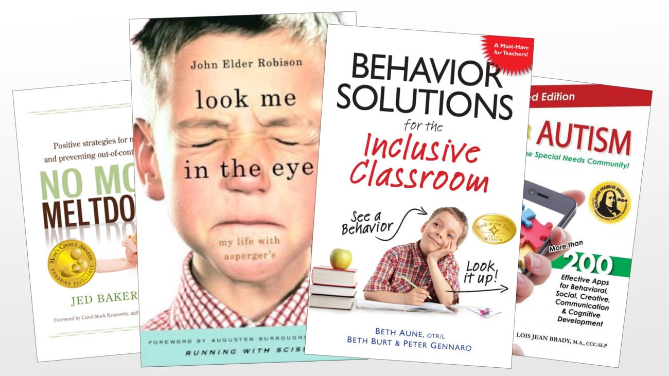 Selection of books that serve as autism resources for teachers