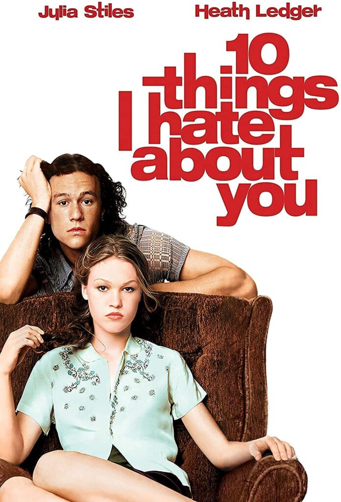 Great back to school movies - 10 Things I Hate About You poster