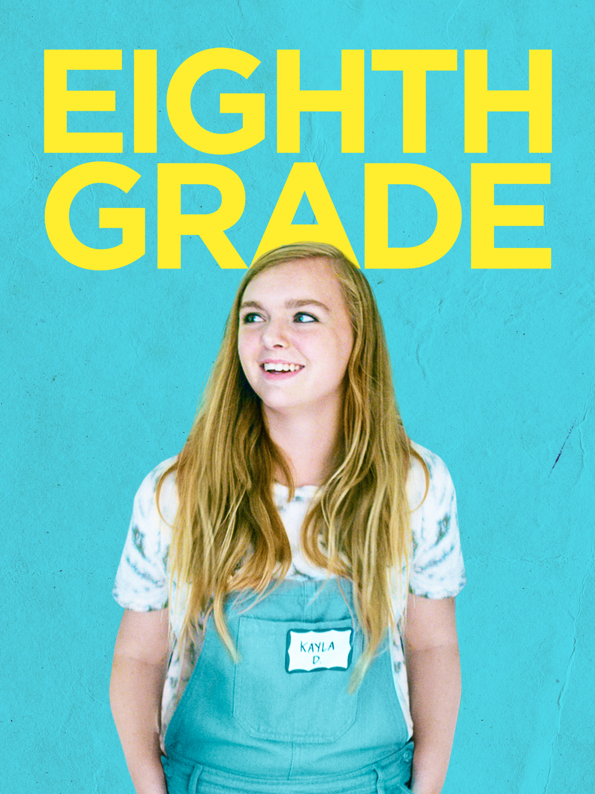 Cover of Eighth Grade movie Amazon Prime