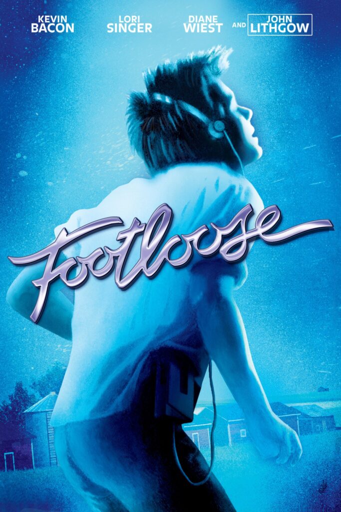 Great back to school movies - Footloose with Kevin Bacon poster