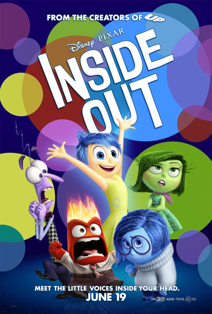Great back to school movies - Inside Out poster