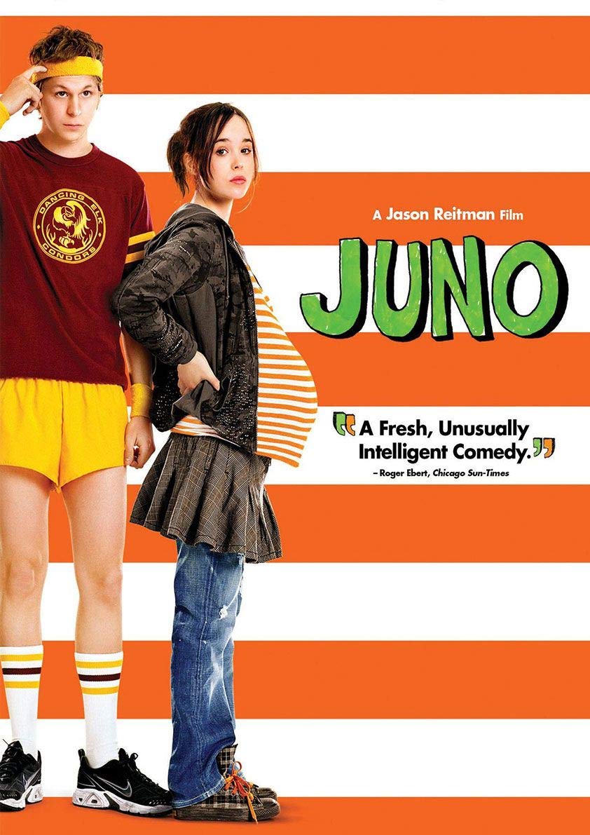 Michael Cena and Elliott Page on cover of Juno