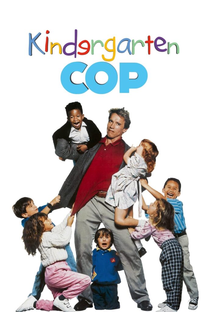 Kindergarten Cop movie poster with kids
