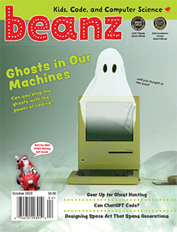 Sample issue of Beanz as an example of best science magazines for kdis