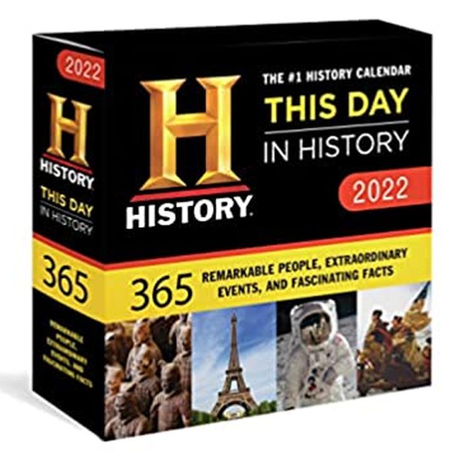 Best Gifts for Teachers: This Day in History Calendar