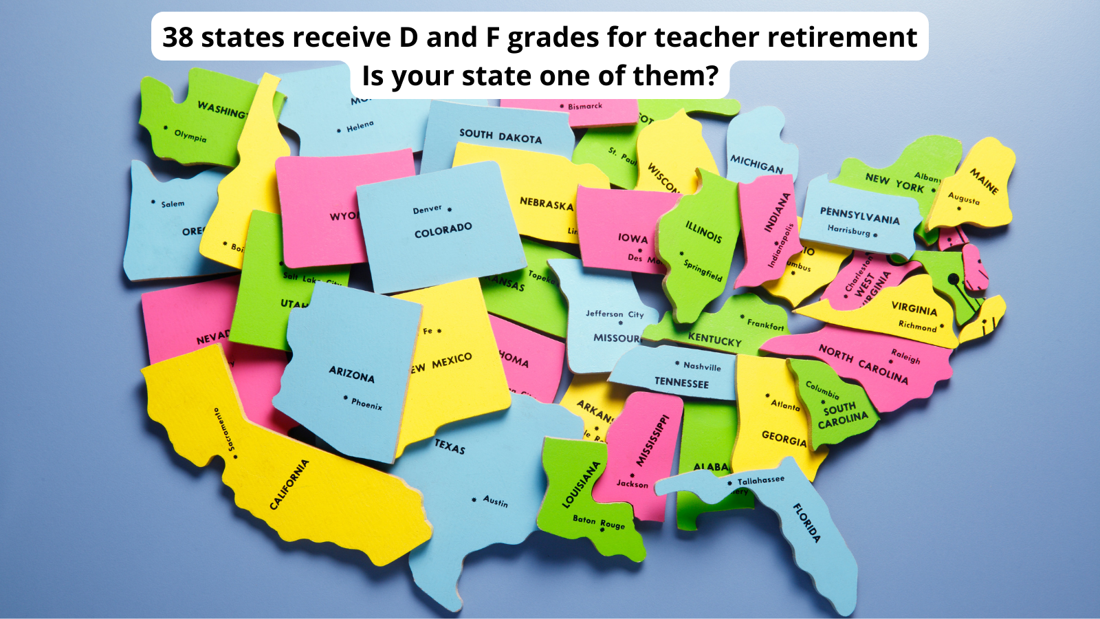 Best teacher pensions by state