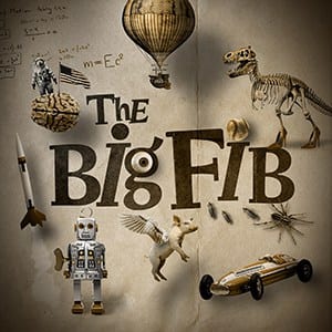 The Big Fib podcast logo