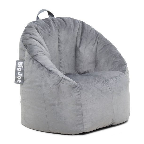 Big Joe Joey Bean Bag Chair (gray)