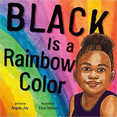 book cover: Black Is a Rainbow Color, as an example of poetry books for kids