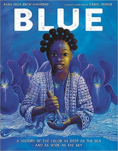 Book cover for Blue as an example of 3rd grade books