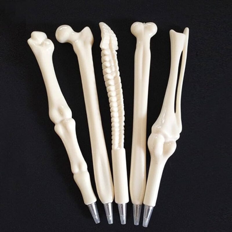 bone pens for Halloween gifts for teachers
