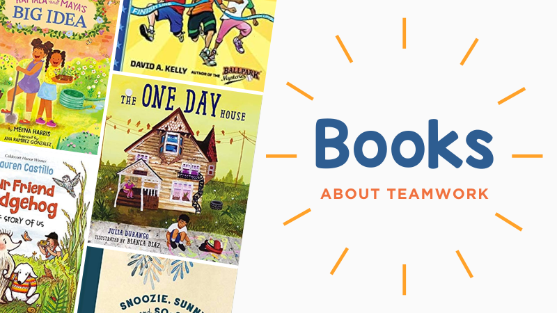 Books About Teamwork collage