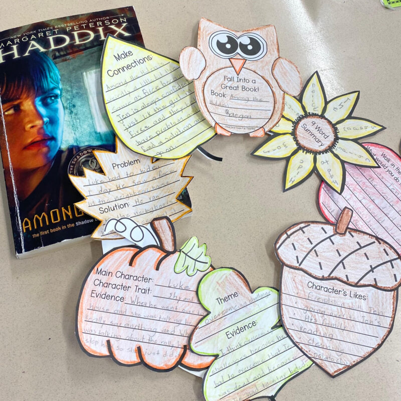 book report wreath An example of a wreath book report