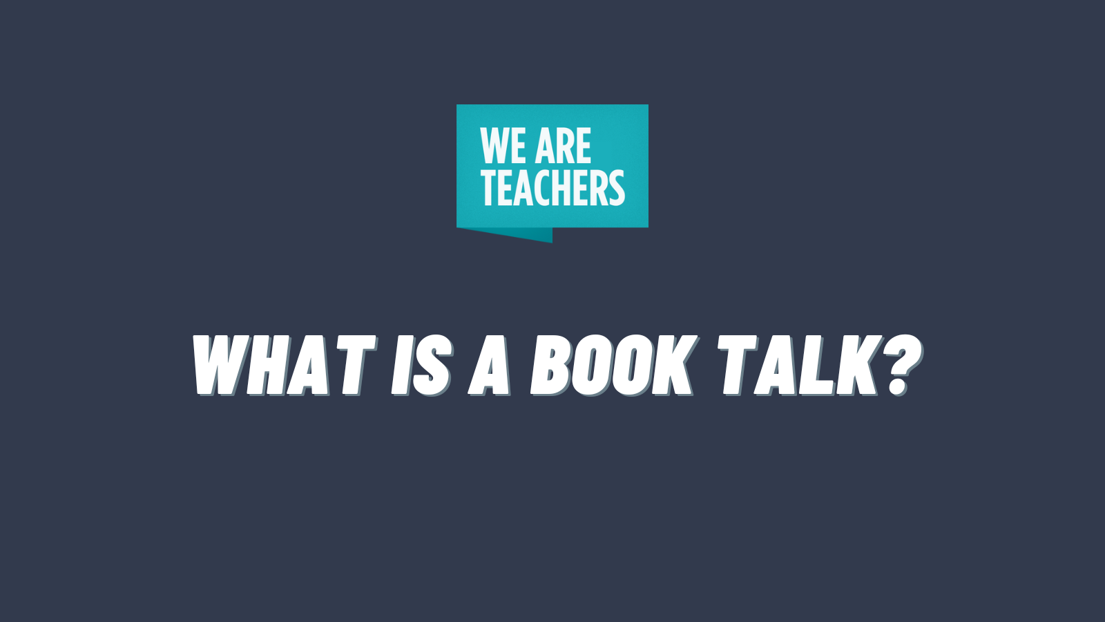 what is a book talk