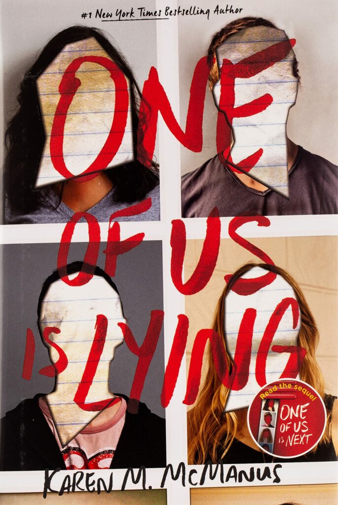 Cover of the novel One of Us is Lying books to read for teens