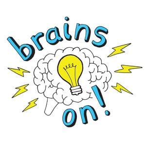 Logo for Brains On! podcast