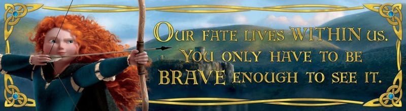 Eureka Brave, Classroom Banner, Our Fate Lives