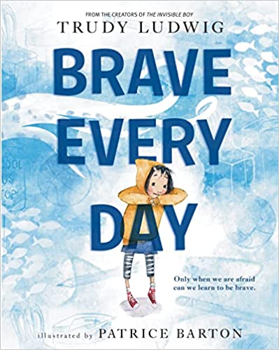 Book cover for Brave Every Day as an example of anxiety books for kids