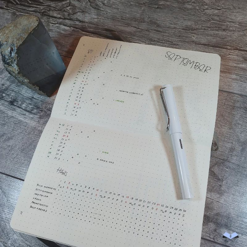 2023 Minimal Pocket Bullet Journal Setup