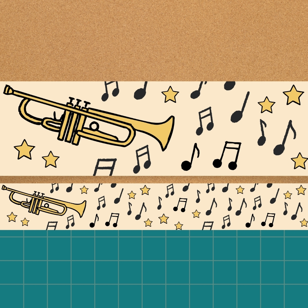 Musical bulletin board borders for the classroom