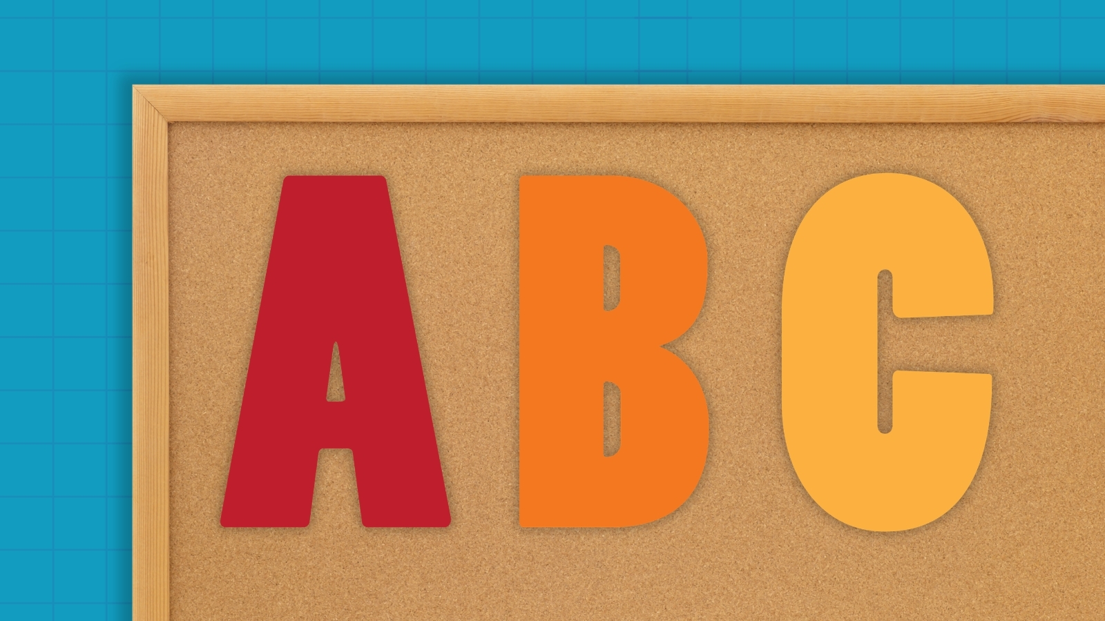 Printable bulletin board letters, numbers, and symbols bundle for creating colorful classroom displays
