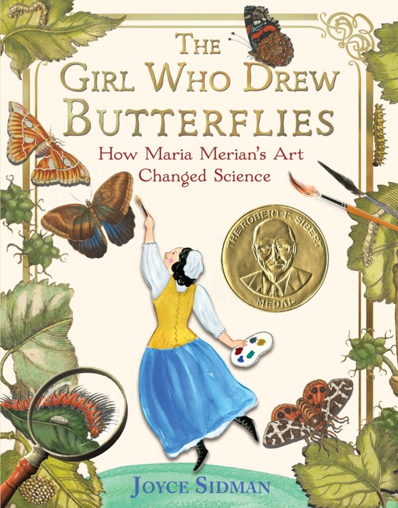 Book cover of "The girl who drew Butterflies"