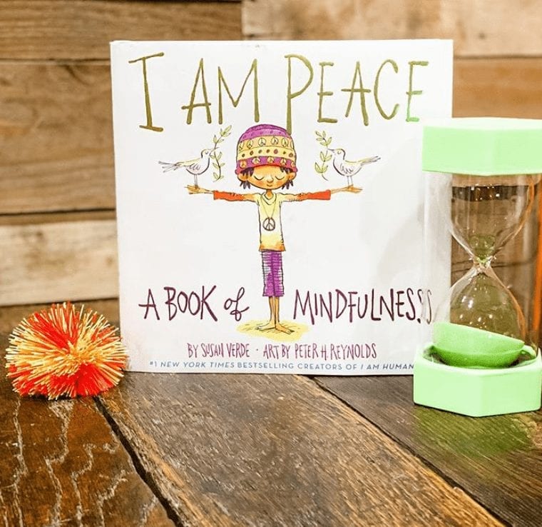 A book says I am peace: a book of mindfulness.
