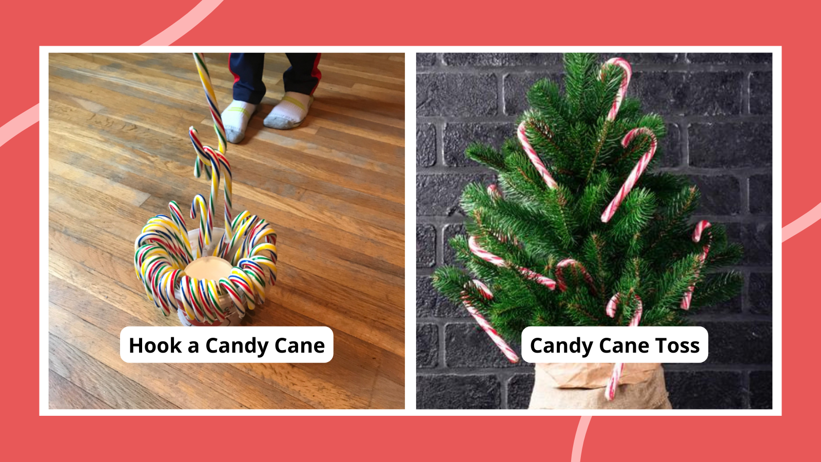 candy cane games toss a candy cane and fishing for candy canes