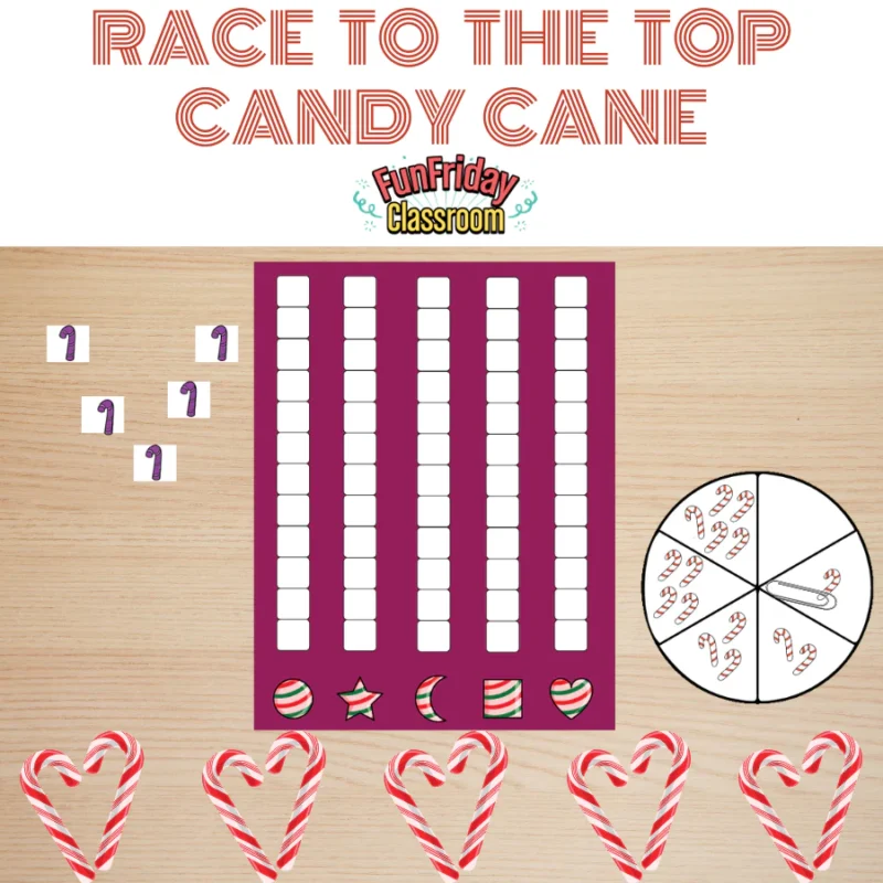 candy cane race to the top game 