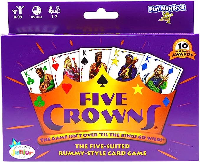 five crowns card game for a small teacher gift 
