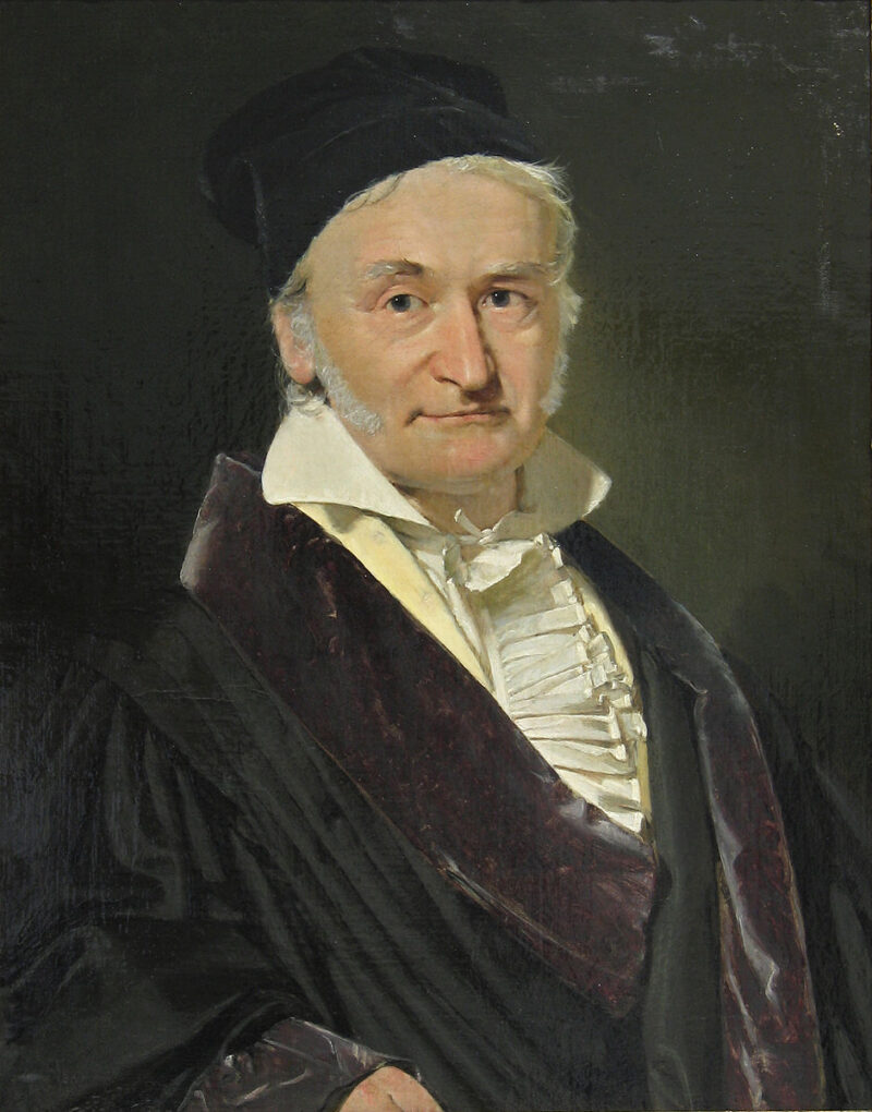 portrait of carl friedrich gauss mathematician