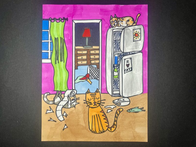 Free and Easy Directed Drawing Activities Anyone Can Do Cat drawing video