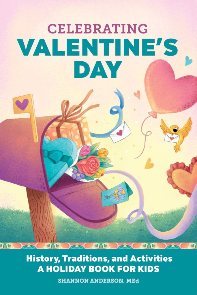 Book cover of Celebrating Valentine's Day