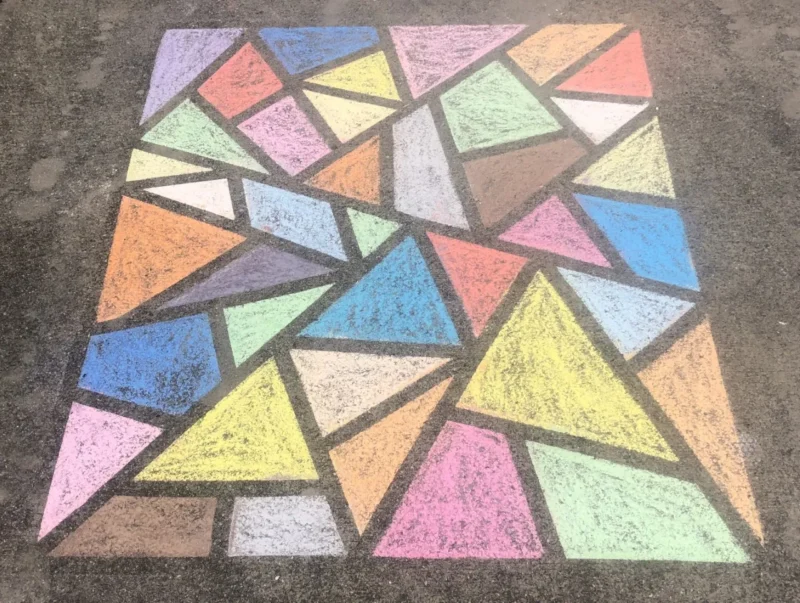 photo-of-chalk-art