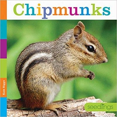 Book cover for Seedlings series: Chipmunks