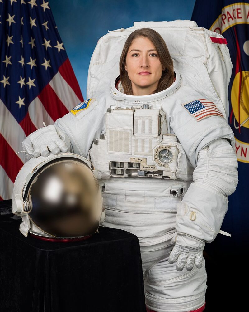 portrait of astronaut christina koch