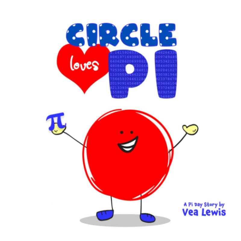 Circle Loves Pi- math children's books