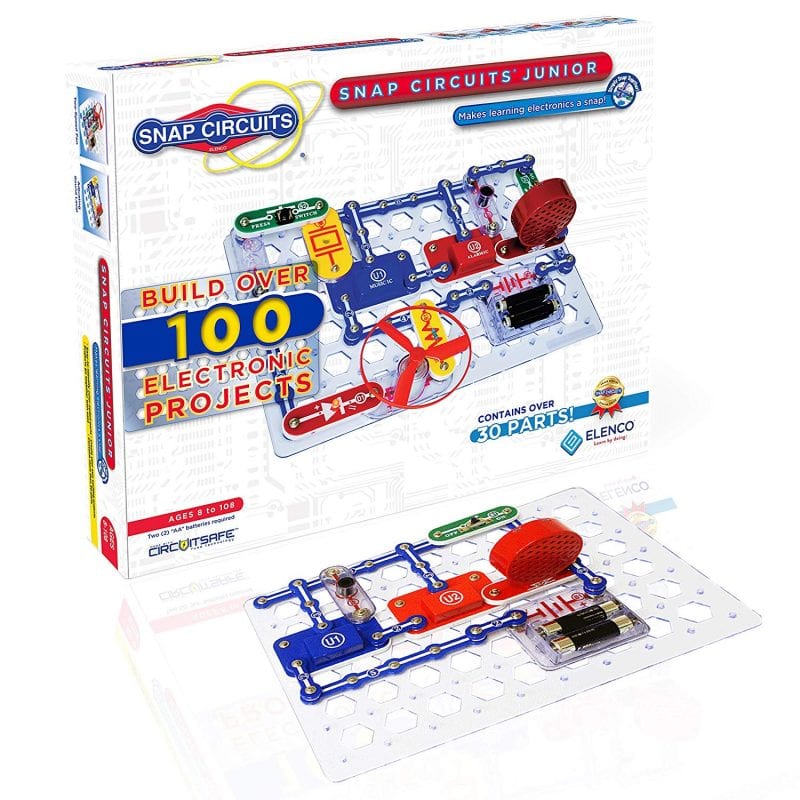 Snap Circuit Jr Set, one of the top STEM toys for kids